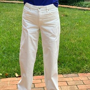 Mango jeans, white, 100% cotton.